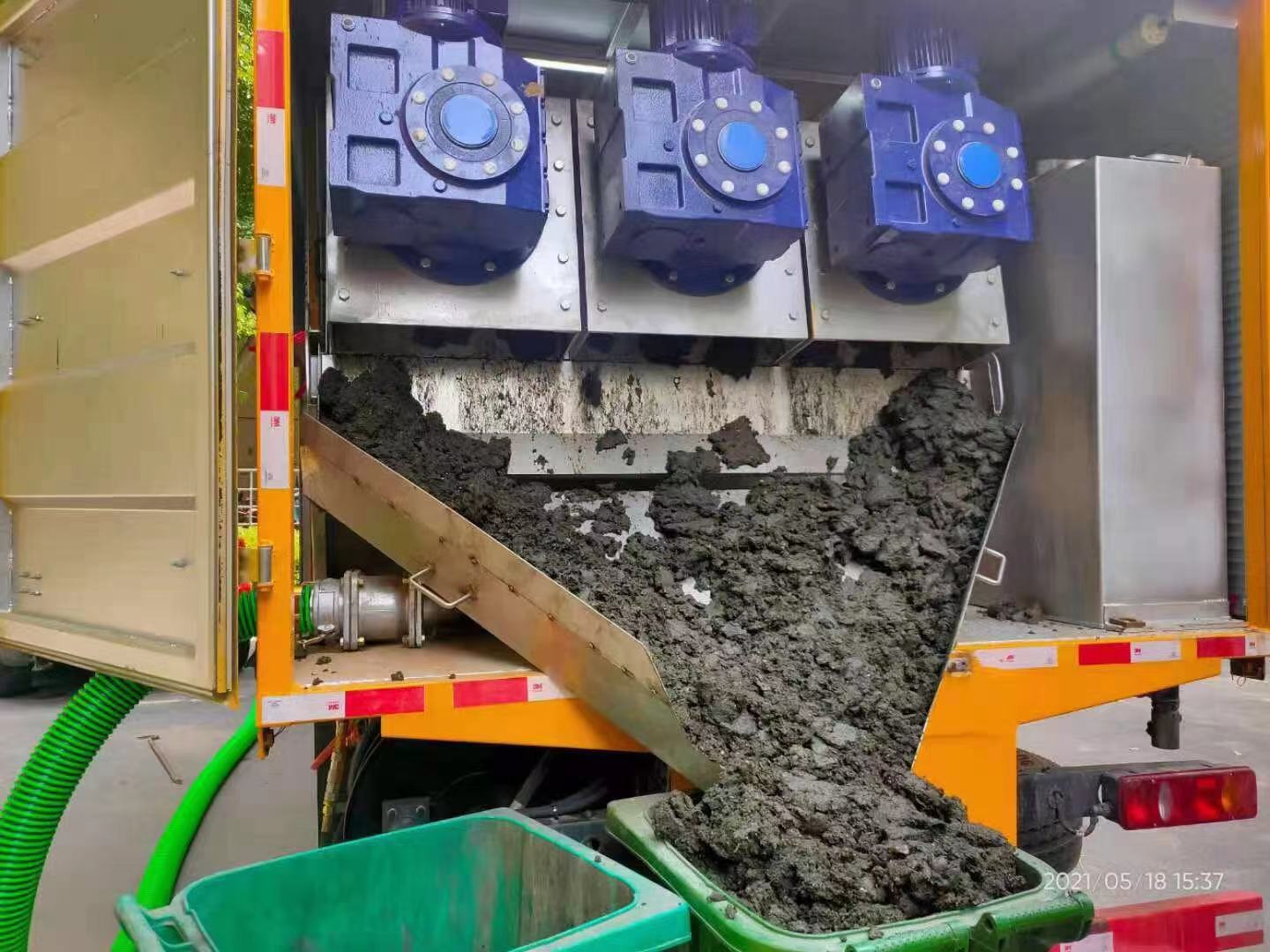 开阳化粪池清掏城市维护站-泥浆净化干湿分离处理